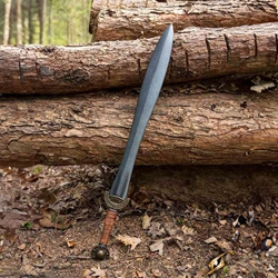 Celtic Leaf Short Sword - LARP Foam - 33 in