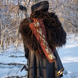 Imperial Quiver - Brown Suede - LARP Quiver