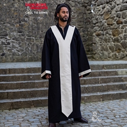 Dungeons & Dragons Wizard Robe - Black/Natural