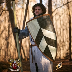 Baron's Shield - LARP Foam - 35 x 21 in