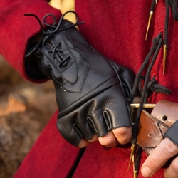 Leather Theif Gloves - Black