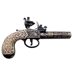 Replica Colonial Pocket Pistol Brass - Non-Firing,Pocket Pistol Brass - Non-Firing FD1098L