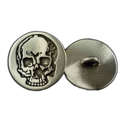 Yorick's Skull Button 1 inch