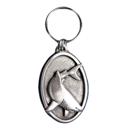 Great White Shark Key Chain