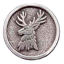 Stag Pewter Pin