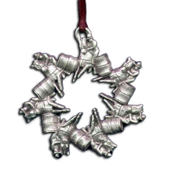 Rodeo Barrel Racer Ornament 119.0597