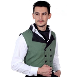 Classic Double Breasted Vest   C1323