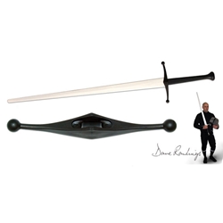 Synthetic Longsword Guard-Black PR2011