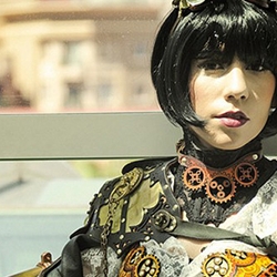 Steampunk Cog Collar 39-fet101