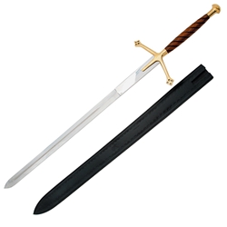 Wood Handle Claymore Sword