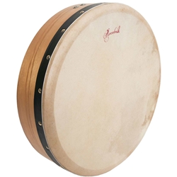 Bodhran 14 Inch x 3.5 Inch, Fix, Mulberry, Single BTG4MS