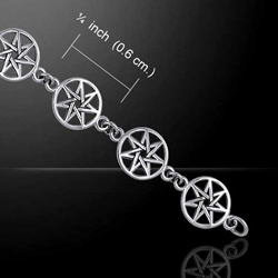 Elven Star Link Silver Bracelet