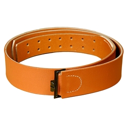German WWII Luftwaffe Leather Belt - Brown