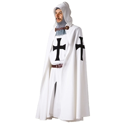 Teutonic Crusader Knight Tunic and Cloak - Set