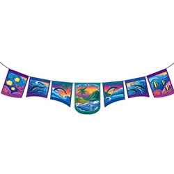 Dolphin Island Flags 63-0034