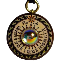 Sundial Necklace Aurora 98-SAT21-A