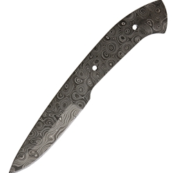 Alabama Damascus Steel - Damascus Knife Blade ADS039