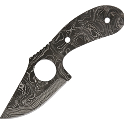 Alabama Damascus Steel - Damascus Knife Blade ADS061