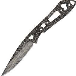Alabama Damascus Steel - Damascus Knife Blade Heart Cut ADS094