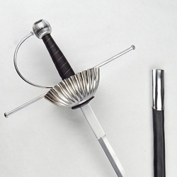Fluted Cup Hilt Rapier AH-3213