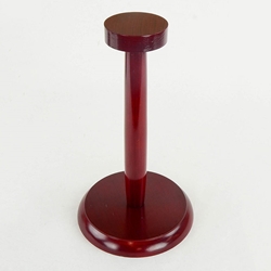Wooden Helmet Stand - 14.5 inches Tall