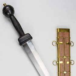 Roman Caesar Gladius Sword with Wood Grip