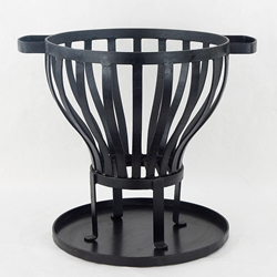 Medieval Cauldron Fire Pit - Iron,Brazier,Camp Fire Grate,Medieval Camp Warmer,Fire Grate,Wrought iron Fire Grate,Camp Warmer