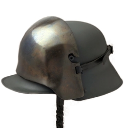 German Helmet Shield WWI Stirnpanzer,WWI Stirnpanzer M1916 Brow sniper plate