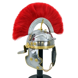 Roman Gallic G Centurion Helmet with Crest