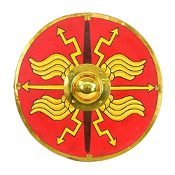 Roman Parma Shield – Red