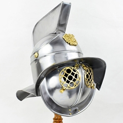 Thracian Gladiator Helmet - 18 Gauge Steel