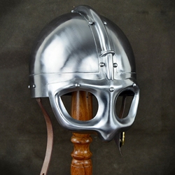 Viking Spectacle Helmet Large Size 2mm Thick Carbon Steel