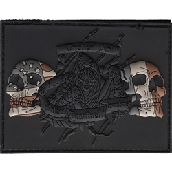 Bastinelli Creations - US/French Flag Reaper Patch BAS205F
