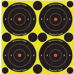 Birchwood Casey - Shoot-NC 3in Bulls Eye Target BDC34315