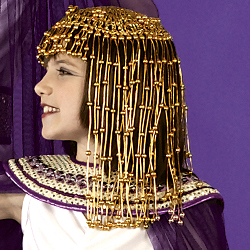 Cleopatra Headpiece,Gold Egyptian Headpiece