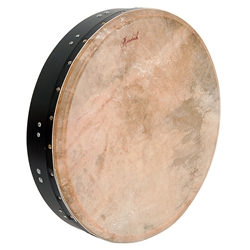 Tunable Mulberry Bodhran - T-Bar 18 x 3.5in - Black