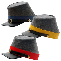 Civil War Kepis With Service Bands CT4635-B