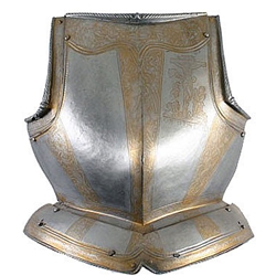 LARP Etched Breastplate DC-504