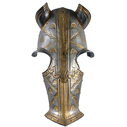 Etched Chamfron Horse Armor