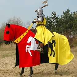 Horse Trapper with Horse Charge GH2106