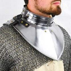 16th Century Steel Gorget with Articulated Collar