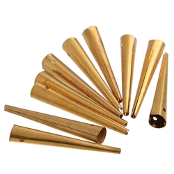 Brass Aiglets – Set of 10