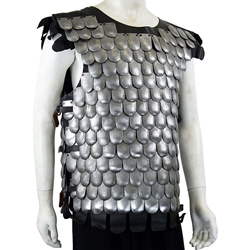 Scale Armor Cuirass - Steel Scales - Medium