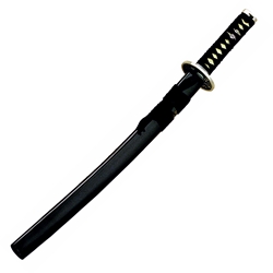 Black Wakizashi 351 Samurai Sword by Marto M351