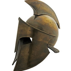 India Made - Gold Gladiator Helmet