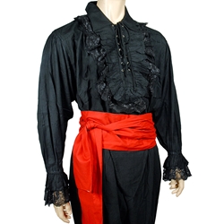 Pirate Captain's Ruffled Shirt