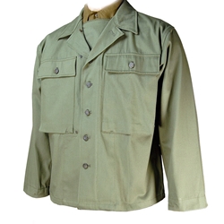 US GI HBT Fatigue Jacket 2nd Pattern WWII