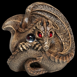 Stone Inner Light Dragon Candlelamp WE-2003-S