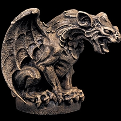 Hyena Gargoyle Statue 962